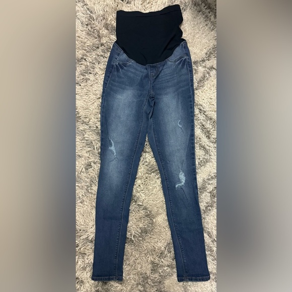 VIntage 1822 MATERNITY denim JEANS SIZE SMALL - Picture 2 of 7